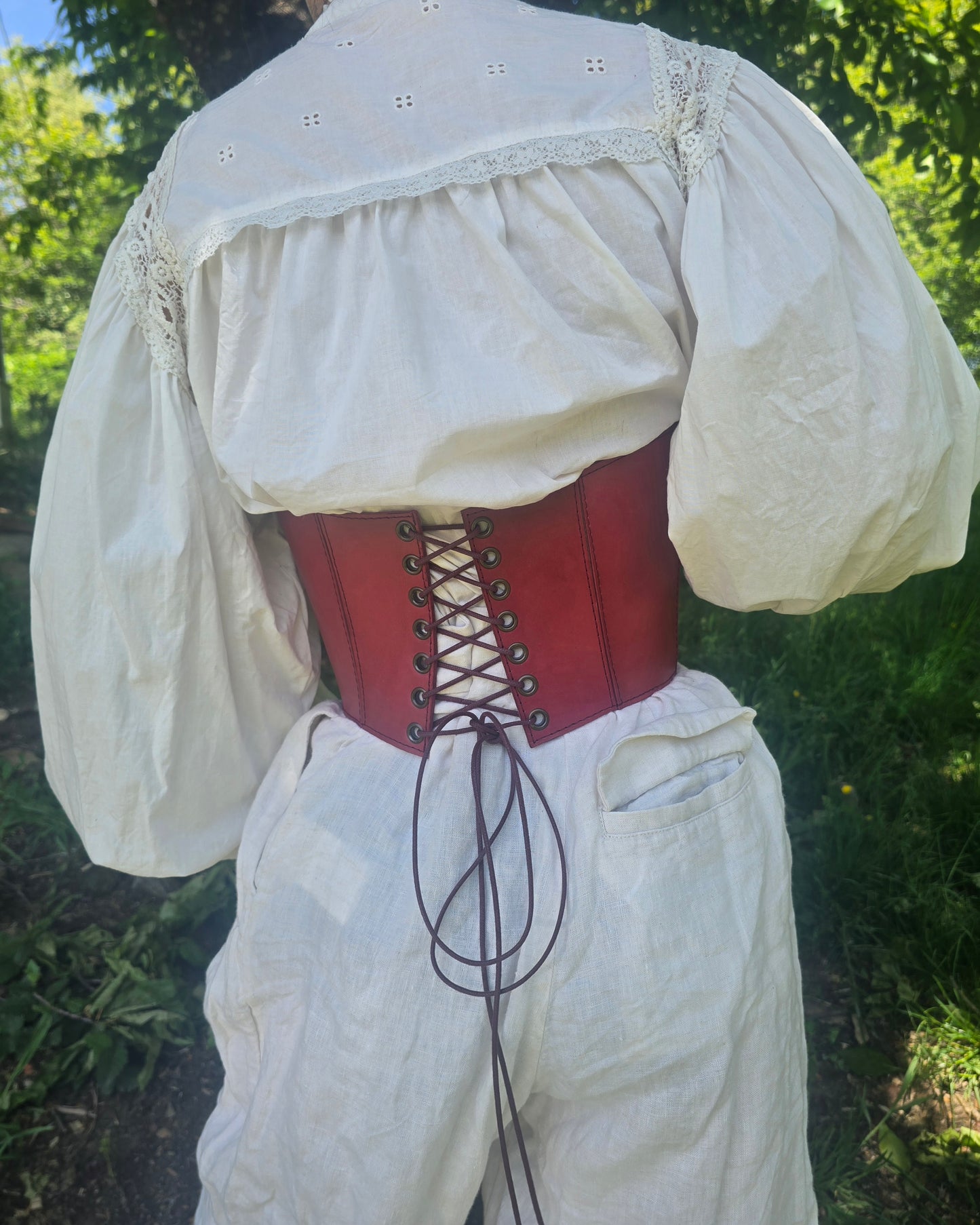Corsé Underbust Burdeos – Edición Única