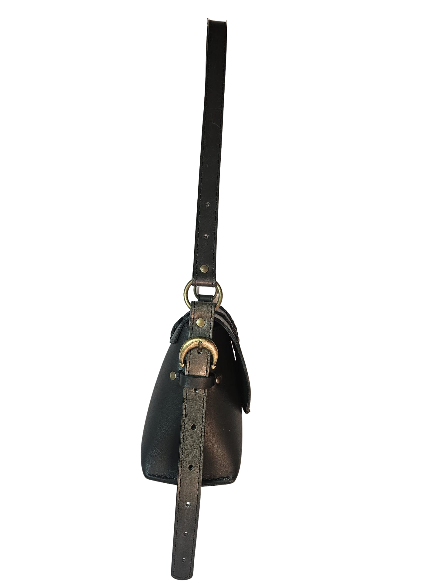 SAMODIVA | Bolso de piel artesanal en negro